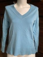 Amisu Knitwear Pullover hellblau Feinstrick V-Ausschnitt Oversize Bayern - Heroldsberg Vorschau