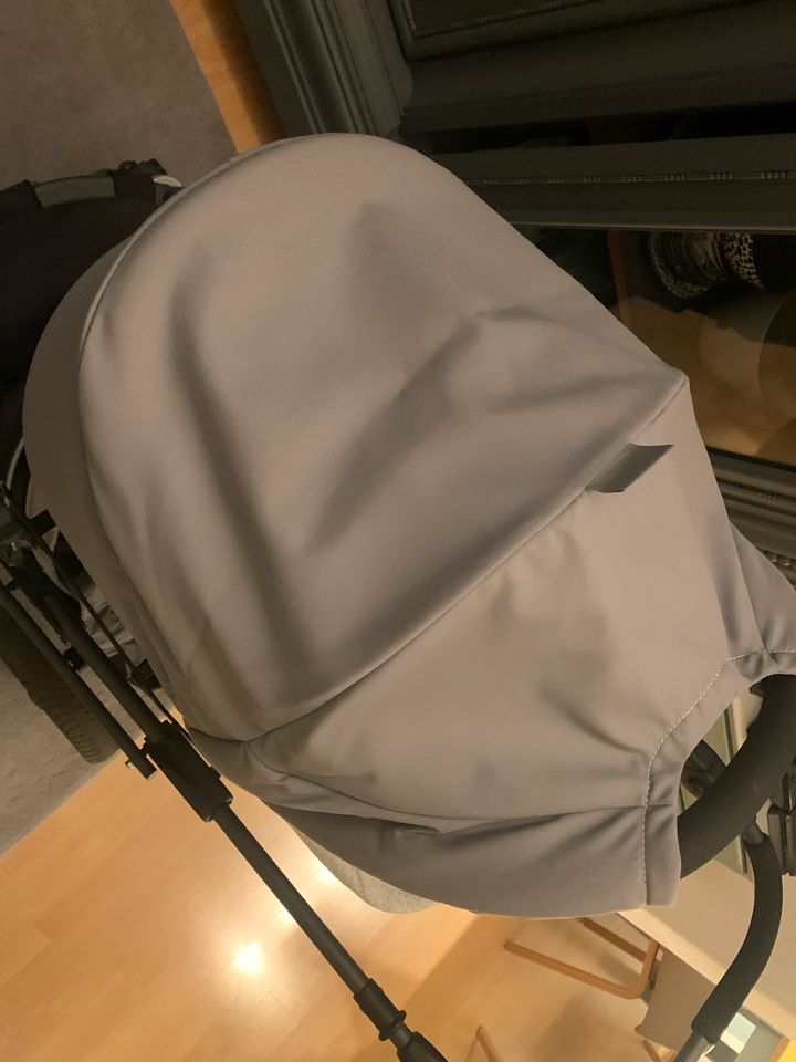 Teutonia Kinderwagen Mistral s grau Handmade Bezug in Schöneiche bei Berlin