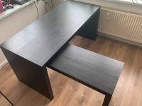 IKEA MALM Schreibtisch mit Ausziehplatte Rostock - Stadtmitte Vorschau