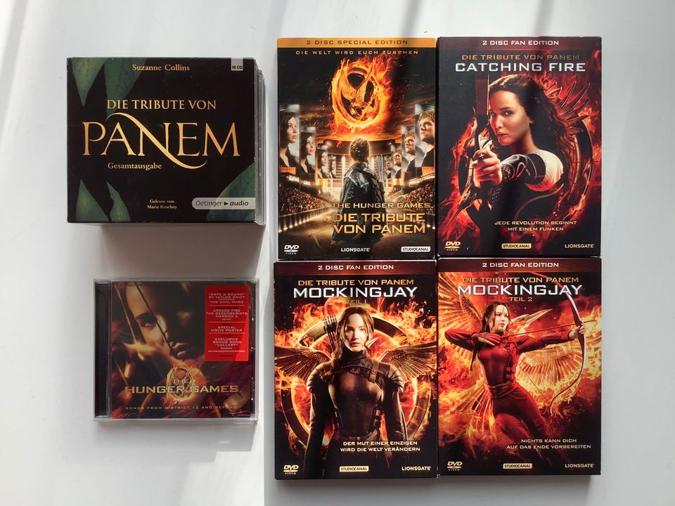 Tribute von Panem Hörbuch + DVD Gesamtangebot + CD Hunger Games in Erfurt