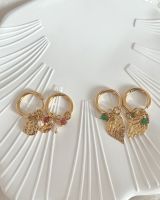 18K vergoldetem Creolen Slico Jewelry München - Ramersdorf-Perlach Vorschau