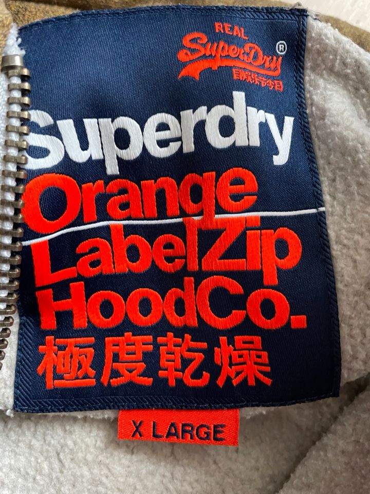 Herrenhoodie Superdry Gr. XL in Aschaffenburg