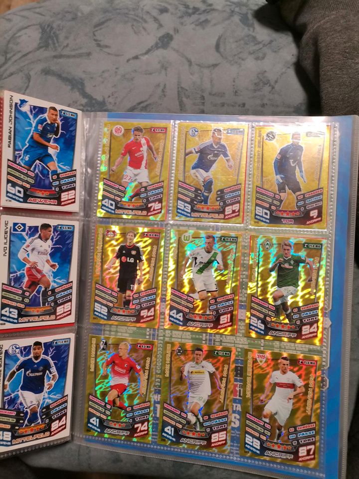 Match Attax 2013/2014 Sammlung Fußballkarten in Leipzig