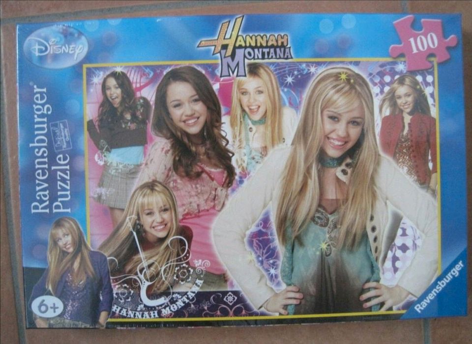 3 Puzzle-Sets v. Hannah Montana, z.T. NEU+OVP in Jade