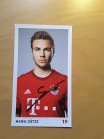 Handsignierte Autogrammkarte Mario Götze FC Bayern Bayern - Tutzing Vorschau