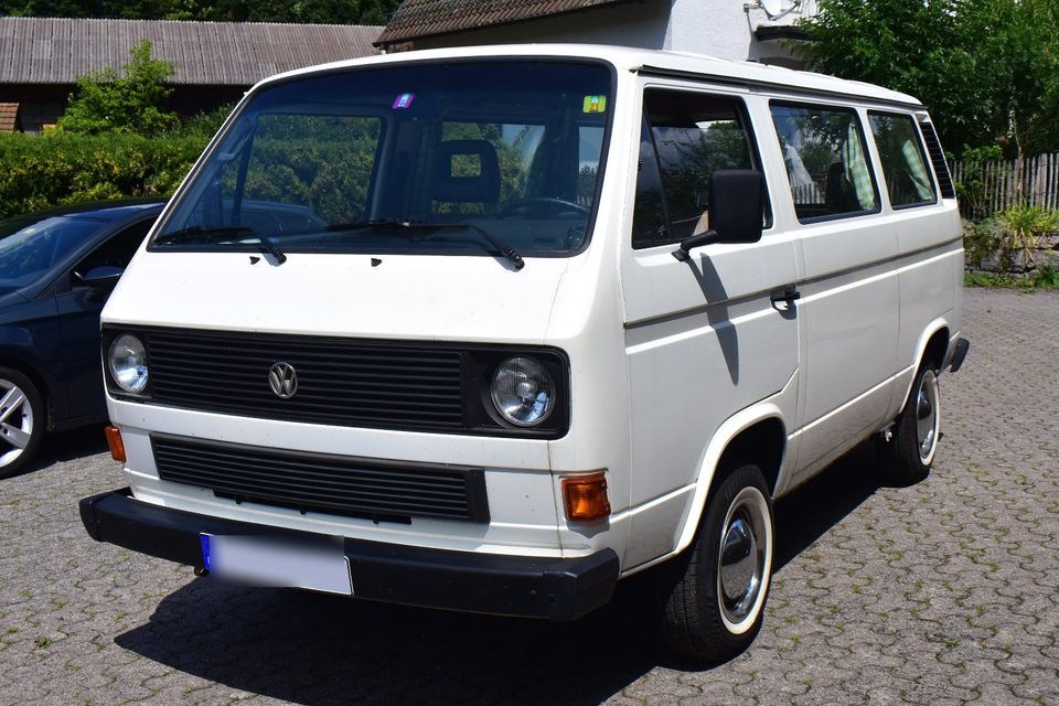 Volkswagen Bus T3, Diesel, 57 PS, 8-Sitzer, H-Zulassung in Ottenhöfen