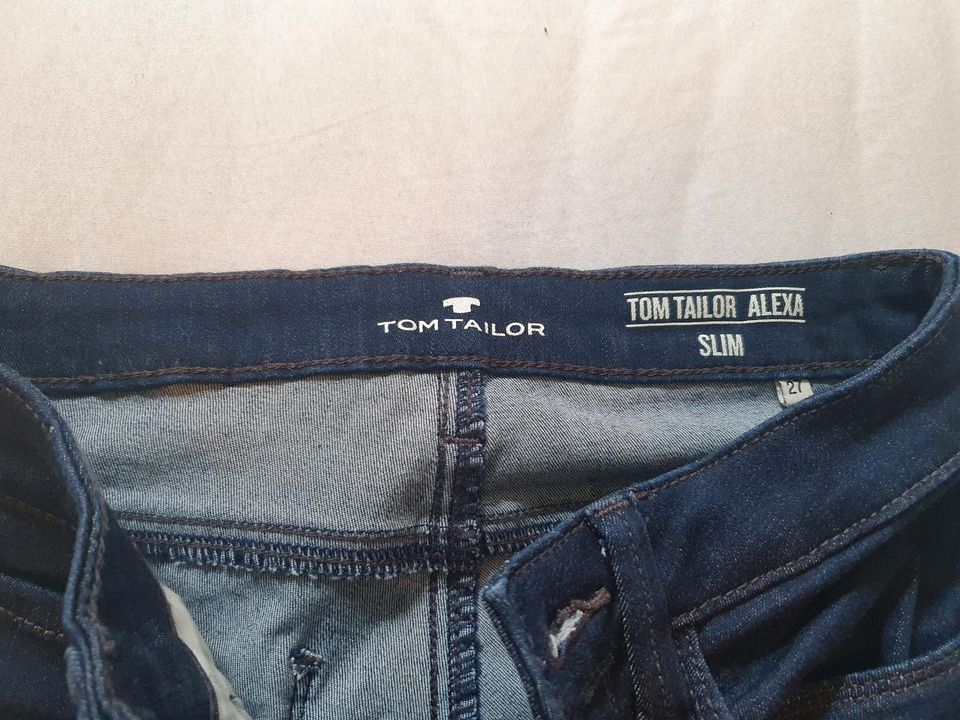 Neuwertige Jeans von Tom Tailor: Alexa Slim 27/32 in Pulheim