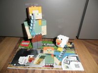 Lego  Minecraft 21149  Alex mit Huhn vollständig  Bausteine Bayern - Wilhelmsdorf Vorschau