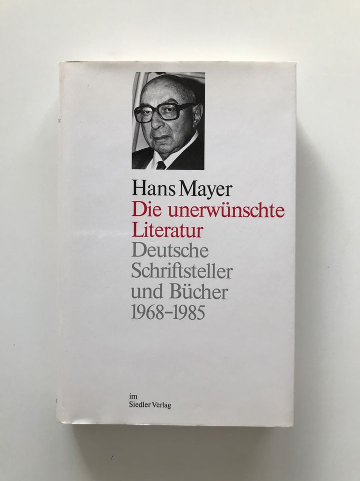 Hans Mayer, Die unerwünschte Literatur in Rottweil