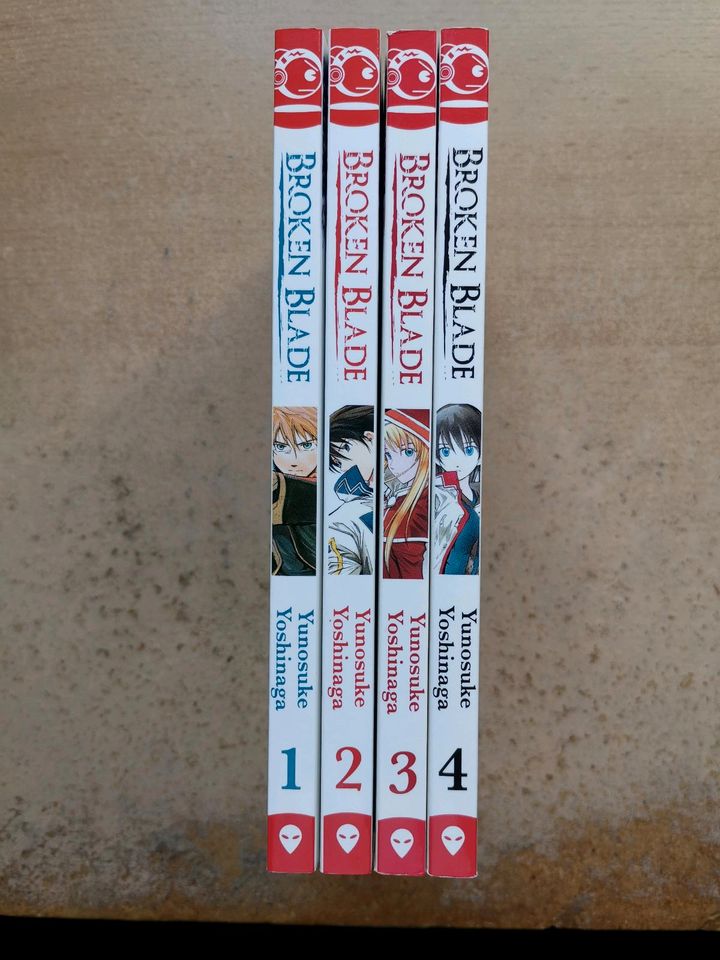 Broken Blade 1-4 Manga 1. Auflage in Frankfurt am Main