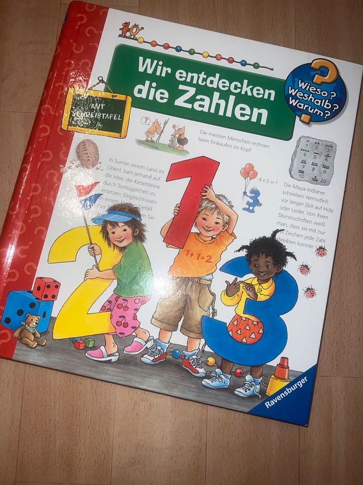 Ravensburger wieso weshalb warum Wir entdecken die Zahlen Buch in Laupheim