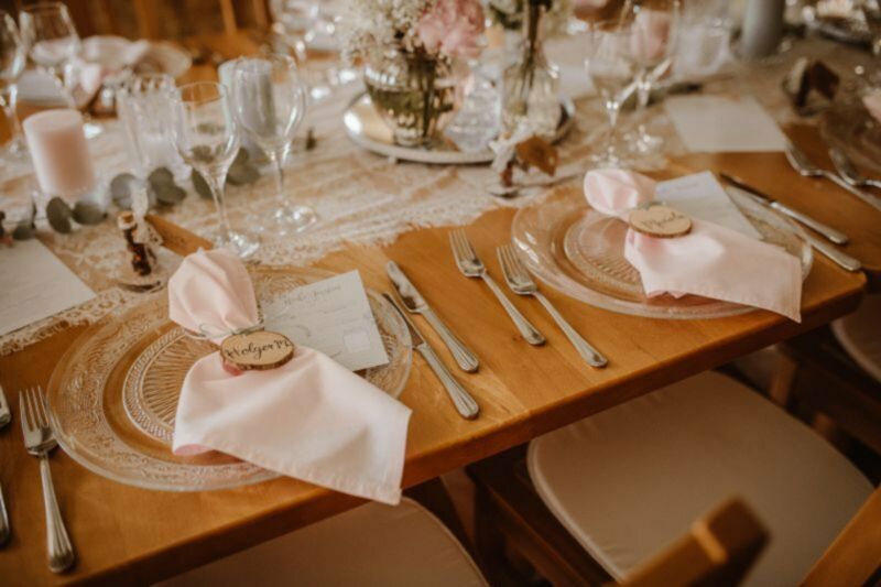 Vermietung Miete Verleih - Platzteller/ Speiseteller - Hochzeit in Eschweiler