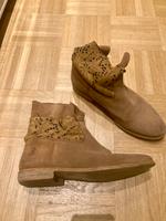 Braune Wildleder Stiefeletten Größe 40 Bayern - Zeitlarn Vorschau