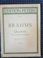 Brahms: Quartette op. 31, 64, 92, 112 Nr. 1/2 Noten - Ed. Peters Hannover - Nord Vorschau