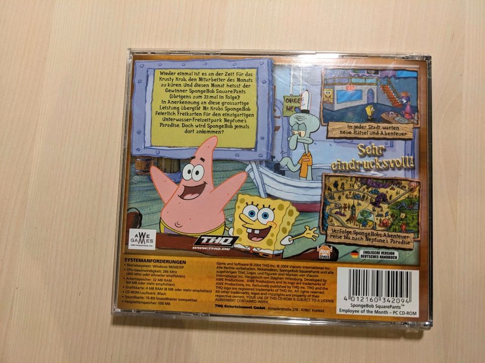 Spongebob Squarepants PC Spiel Employee of the Month in Hamburg