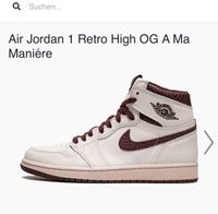 Nike Air Jordan 1 Retro High A Ma Maniere Gr. 42,5 München - Au-Haidhausen Vorschau