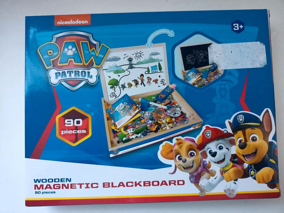 Magnetische Kreidetafel Paw patrol neu in Leimen