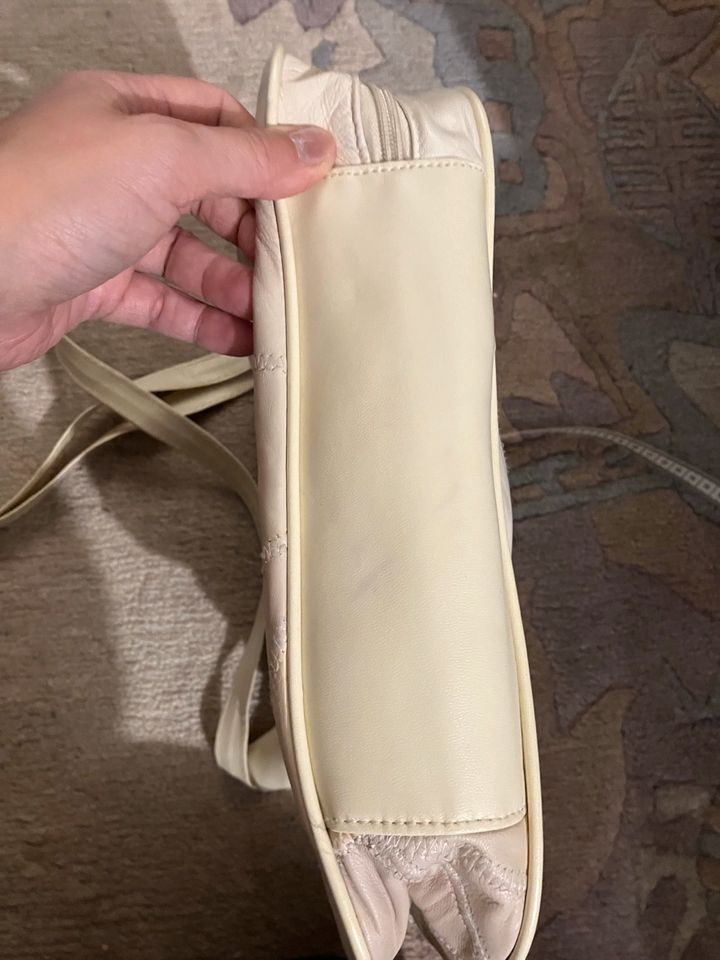 Handtasche beige in Fischbach