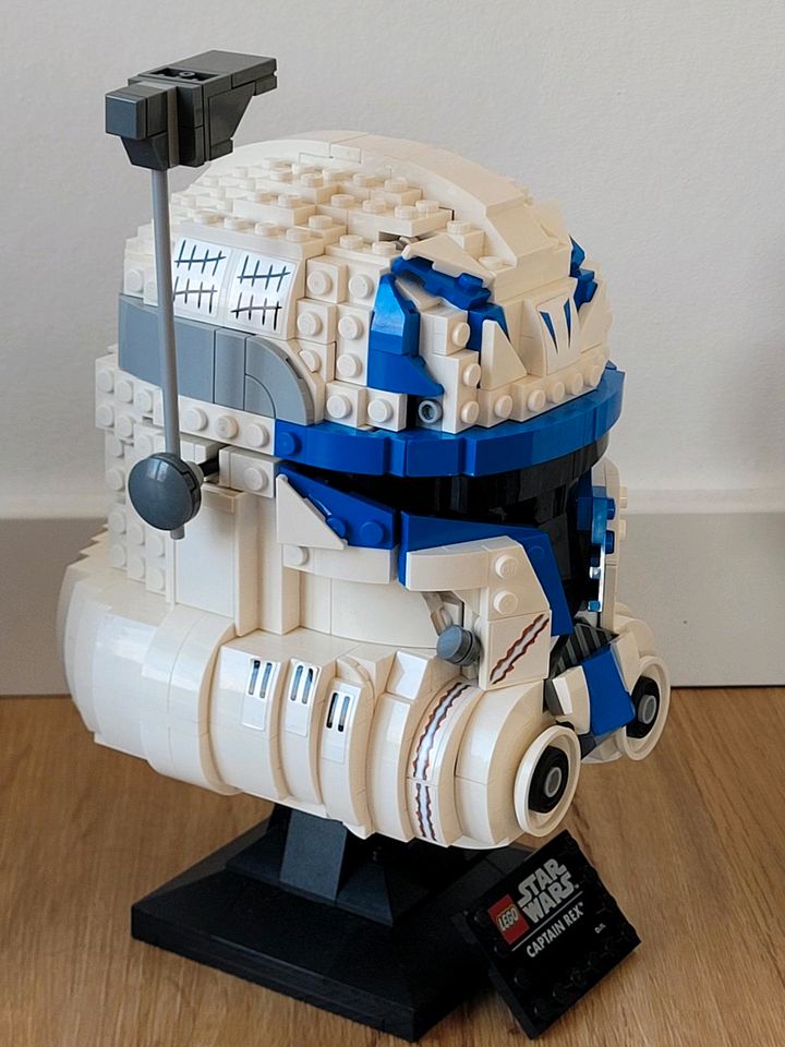 5 Lego Star Wars Helme Darth Vader Scout Trooper Boba Anleitung in Mörstadt