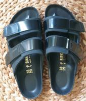 Birkenstock Uji • Gr. 38 • Pantolette Sandale • slides Nubuk Leipzig - Altlindenau Vorschau