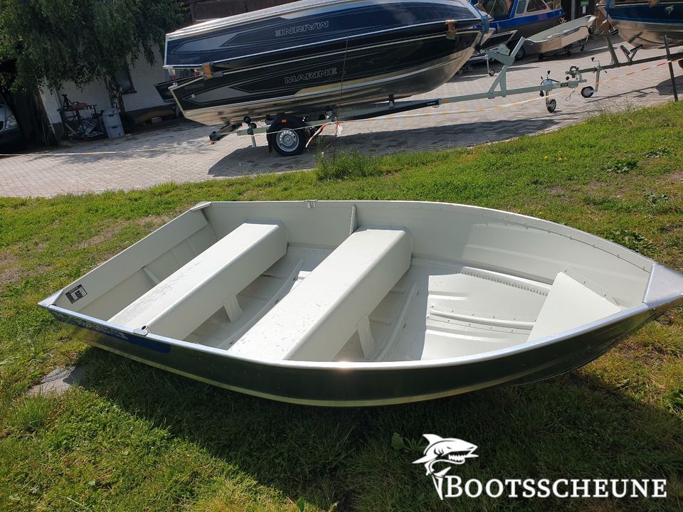 Angelboot Aluboot Aluminiumboot Motorboot Marine sofort verfügbar in Oranienburg