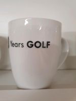 Sammlertasse Mug Becher Kaffee Tasse 40 Jahre Golf VW Volkswagen Schleswig-Holstein - Hoisdorf  Vorschau