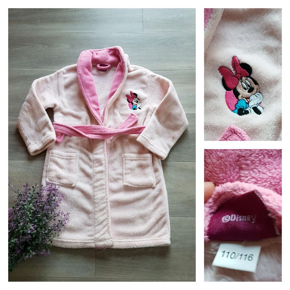 Gr. 110 / 116 Bademantel Minnie Maus * Disney in Waltershausen