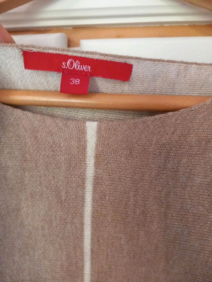 S.Oliver Pullover Beige 38 in Bergenhusen