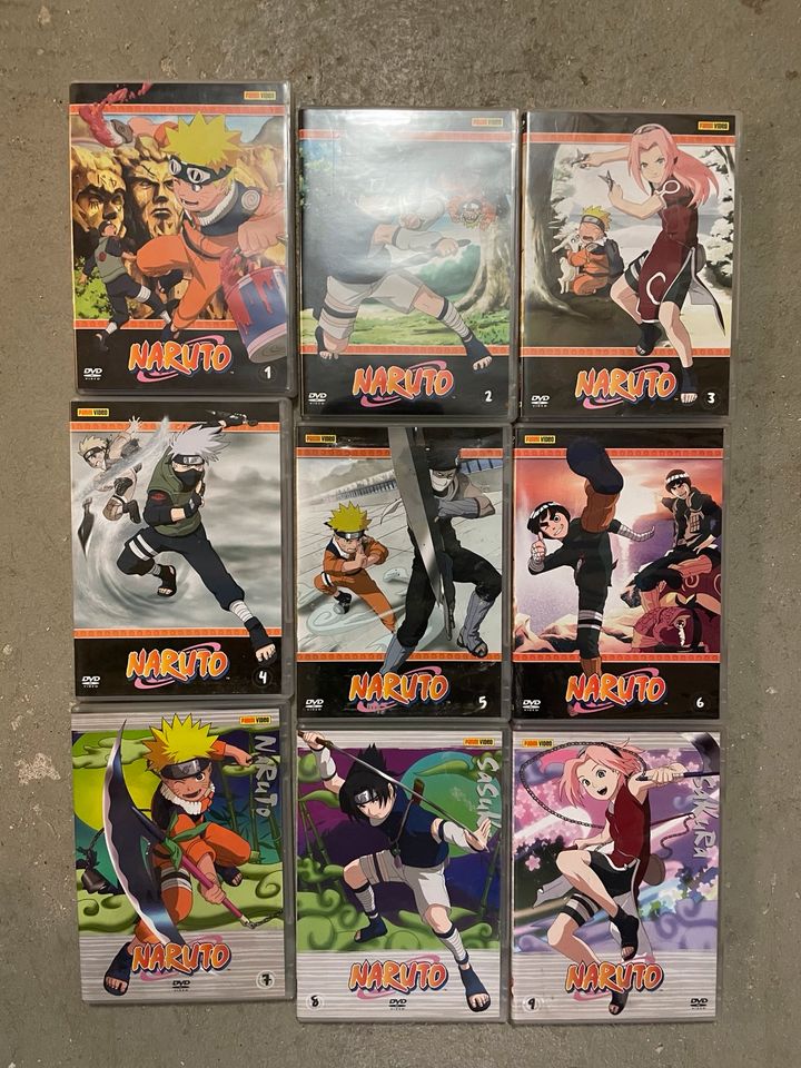 Naruto DVDs in Dresden
