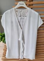 Hauber Blusenshirt Gr.38 Fb. creme mit Spitze Baden-Württemberg - Aichtal Vorschau