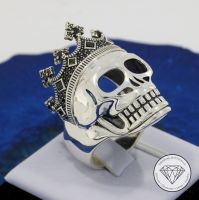 M*160162 | WERT 369,- Thomas Sabo Totenkopf Ring 925 Silber XXYY Essen - Karnap Vorschau