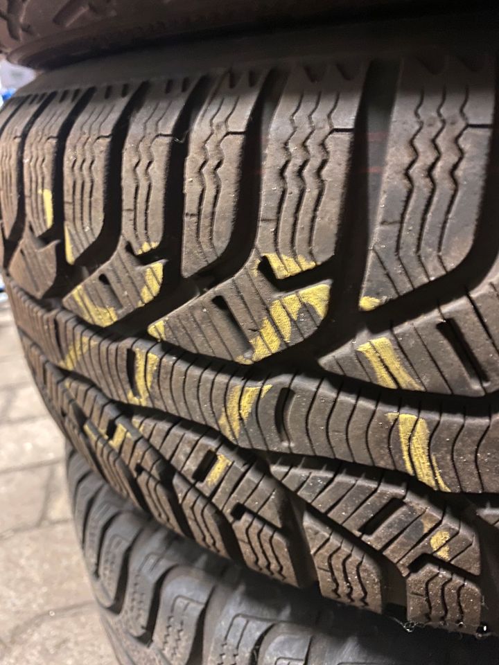 Winterreifen 185/65 R14 auf Stahlfelgen für Opel Astra 7mm in Detmold