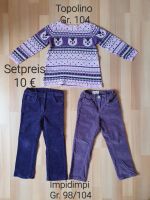 Mädchen Kombi Set Pullover Gr. 104 Cordhosen Gr. 98/104 lila Nordrhein-Westfalen - Weilerswist Vorschau