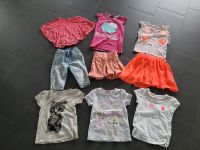 9 teiliges Set Gr.110/116 T-Shirt, Jeans, Rock, H&M C&A Bayern - Ramsthal Vorschau