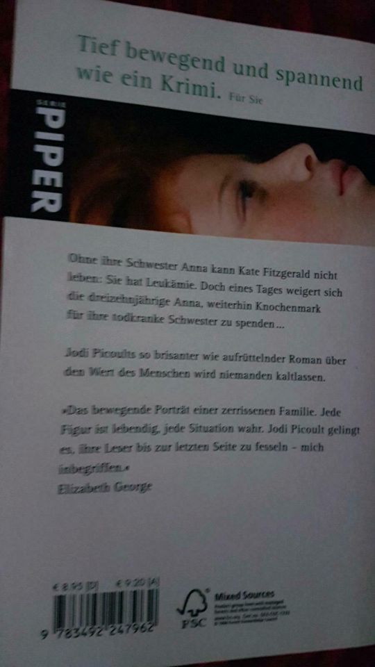 Beim Leben meiner Schwester / von Jodi Picoult / Taschenbuch in Meckenheim