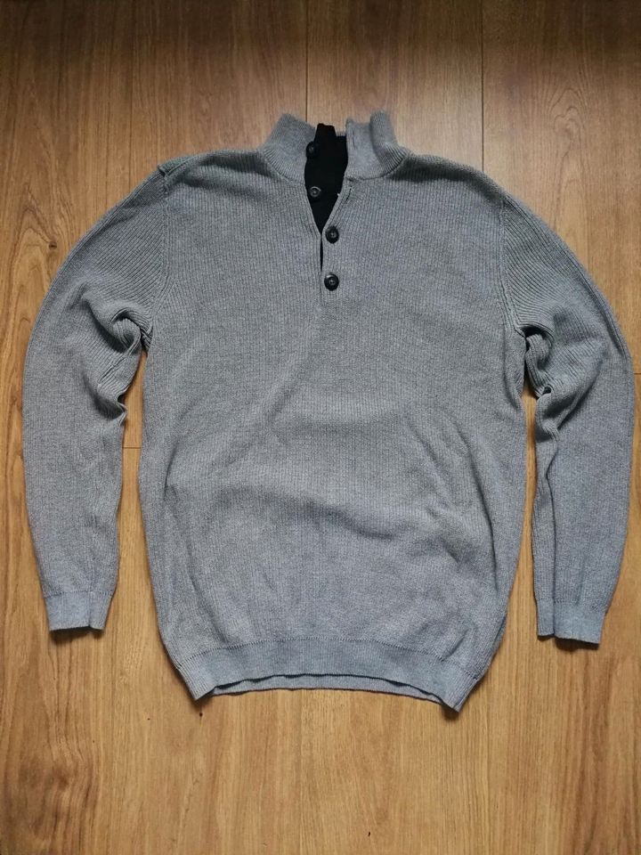 Selected Homme Pulli grau gestrickt, Gr. XXL in Köln