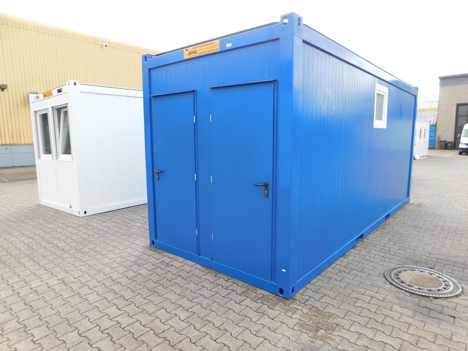20´ Sanitärcontainer, WC-Container, Toilettencontainer in Trierweiler