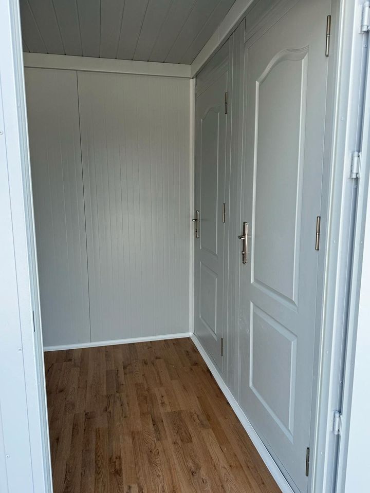 6m x 2,4m – Fertigcontainer inkl. Küchenzeile & Toilette - Fenster vorhanden - Office-Modul - Einsatzcontainer - Wohnmodul - Nachtlager - Komplett ausgestatteter & bezugsfertiger Container zum Kauf in Hamburg