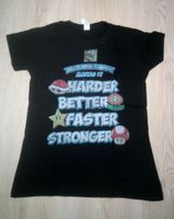 T-Shirt Super Mario "Harder Better Faster Stronger" Bayern - Ergolding Vorschau