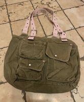 Schöne, lässige Handtasche Khaki/rosa *guter Zustand * Baden-Württemberg - Steinheim an der Murr Vorschau