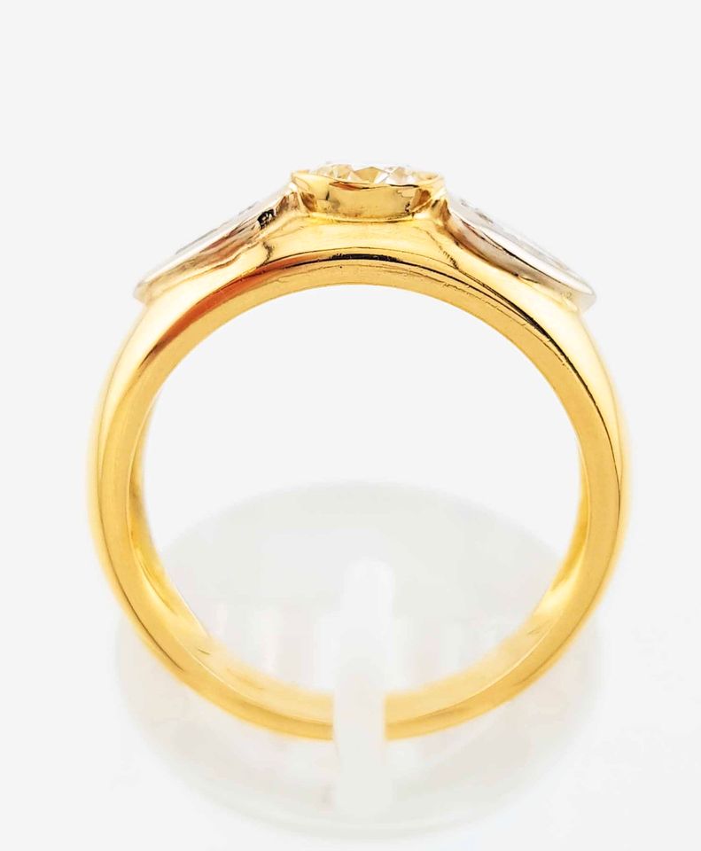 Gold Ring Diamant 1,062 ct. - VVS1 | RG 56 | 18 Kt. 750 Gelbgold | Damen - G 1743 in Regensburg