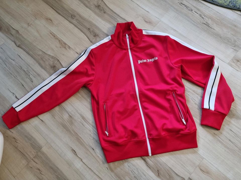 Palm Angels Sweatjacke Gr. L Herren rot in Lehrte