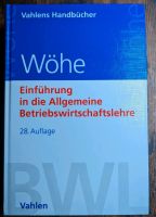 Wöhe: Einführung in die Allgemeine Betriebswirtschaftslehre Berlin - Neukölln Vorschau