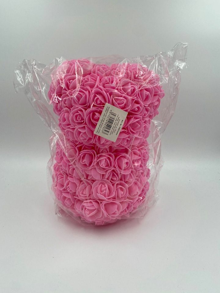 Rosenbär Rosenbear Deko Valentinstag  25cm Neu Rosa Geschenk in Weilerswist