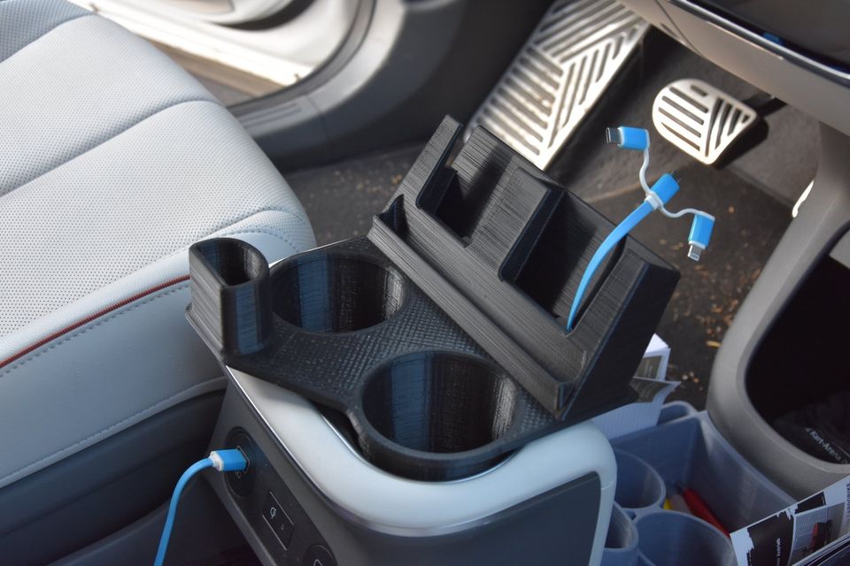 Cupholder Mittelkonsole für Hyundai Ioniq 5 3D STL in Sachsen