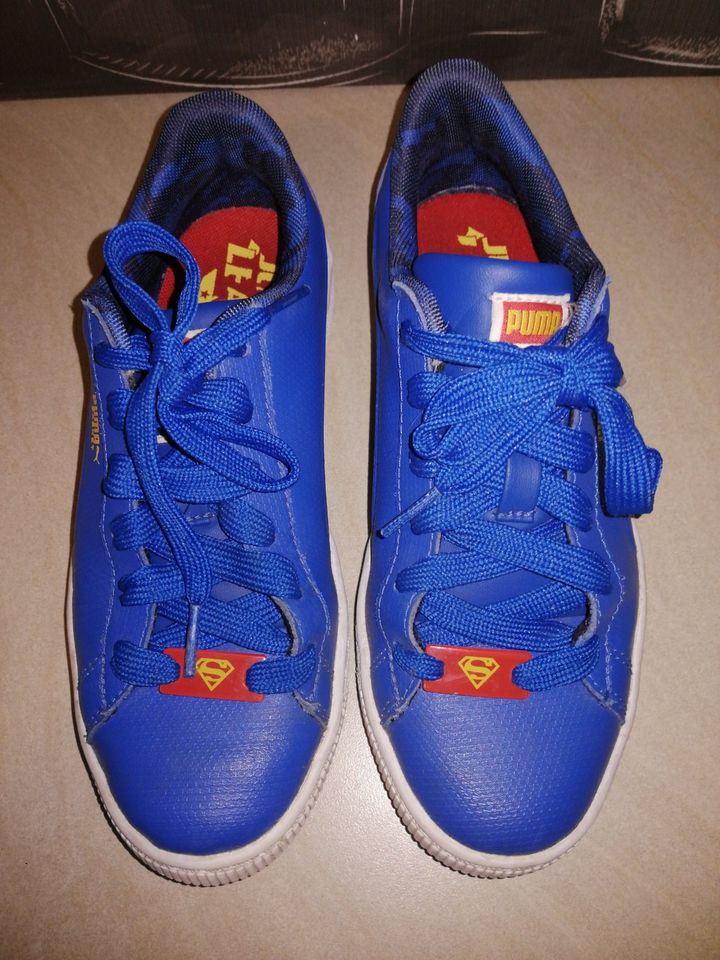 Puma Turnschuhe Sneaker Superman gr37 blau wie neu in Gladbeck