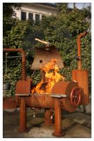 Projekt "Maus" BBQ Grill Steampunk Handgefertigtes Einzelstück Dresden - Neustadt Vorschau