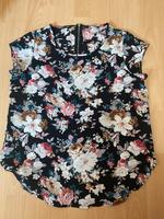 Only Sommer Bluse 38 M Damen wie Neu Blumen motiv Niedersachsen - Zeven Vorschau