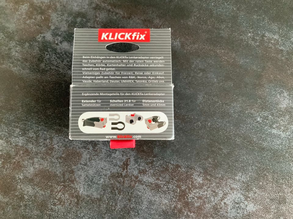 Fixen und Kaul Klickfix Lenkrad Adapter NEU in Letschin