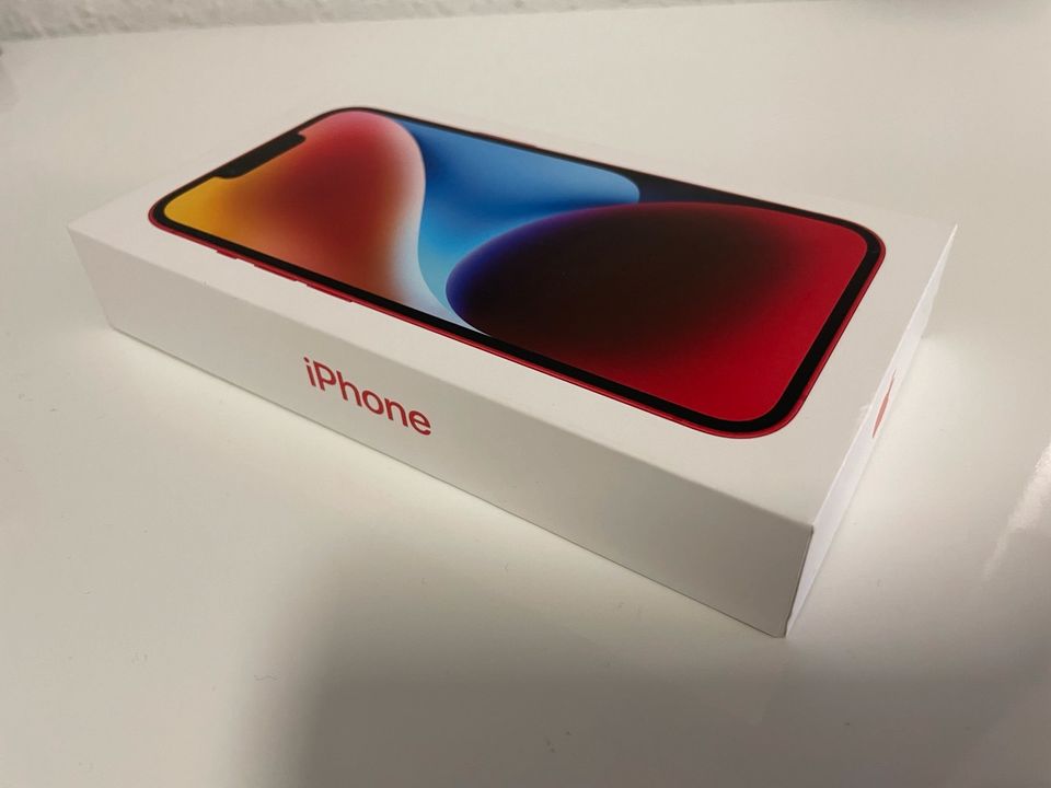 iPhone 14|NEUWERTIG|100%|128GB|Rot|Anlieferung✅ in Viersen